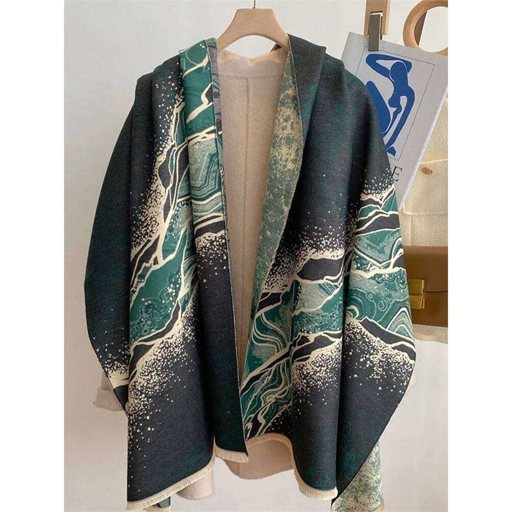 Luxury Cashmere Women Scarf Winter Vintage Print Scarve Wrap Pashmina Mujer Female Foulard Bufanda Pareo Echarpe Blanket Shawl Z260226