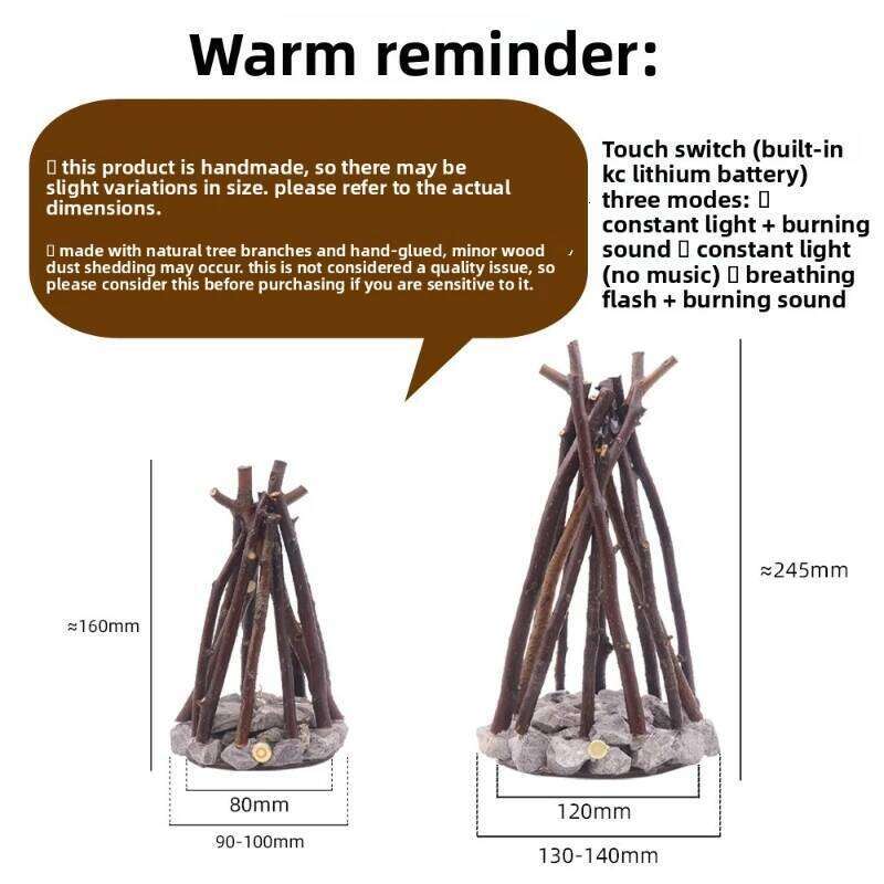 Retro creative night original ecological stone handmade tree branch shaped LEDambient light desktop decoration bar counter Z260227