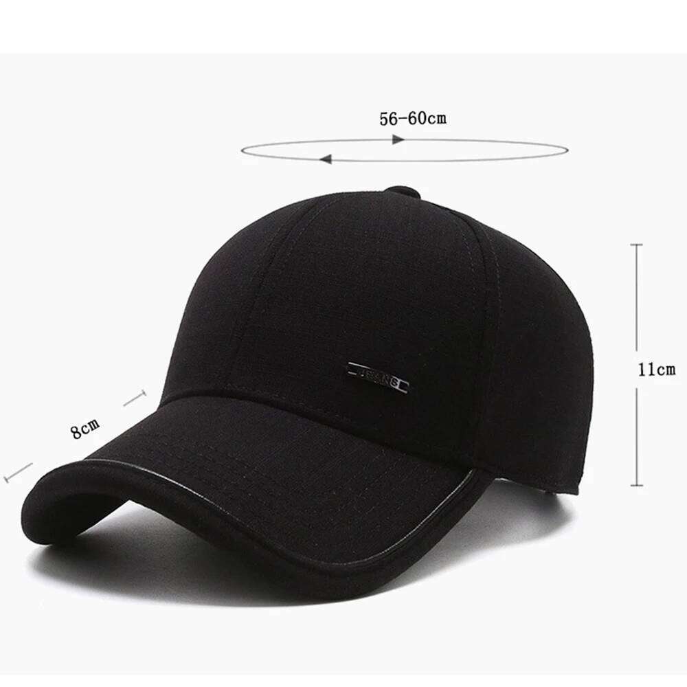 FS 2025 Trendy Gray Winter Baseball Caps For Men High Quality Cotton Women Hats Vintage Trucker Cap Outdoor Sports Hat Bone Z260226