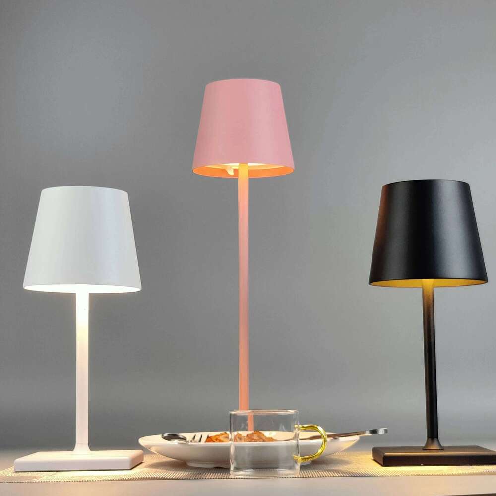 5200mAh Battery IP54 Waterproof Wireless Pro Mini Table Lamp Light With Touch Dimmable For Restaurant Dinning Room Z260227