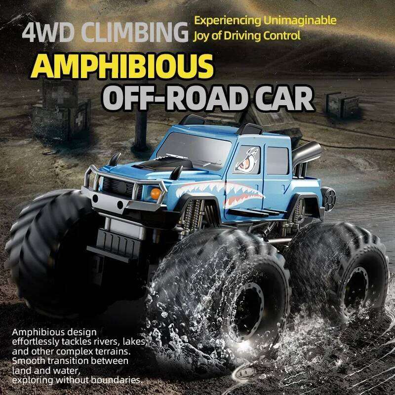Jjrc Q215 Rc Buggy Cars Off-Road Vehicle 4Wd Amphibious Waterproof Truck Gesture Radio Remote Control Car Trucks All Terrain Toy H260227