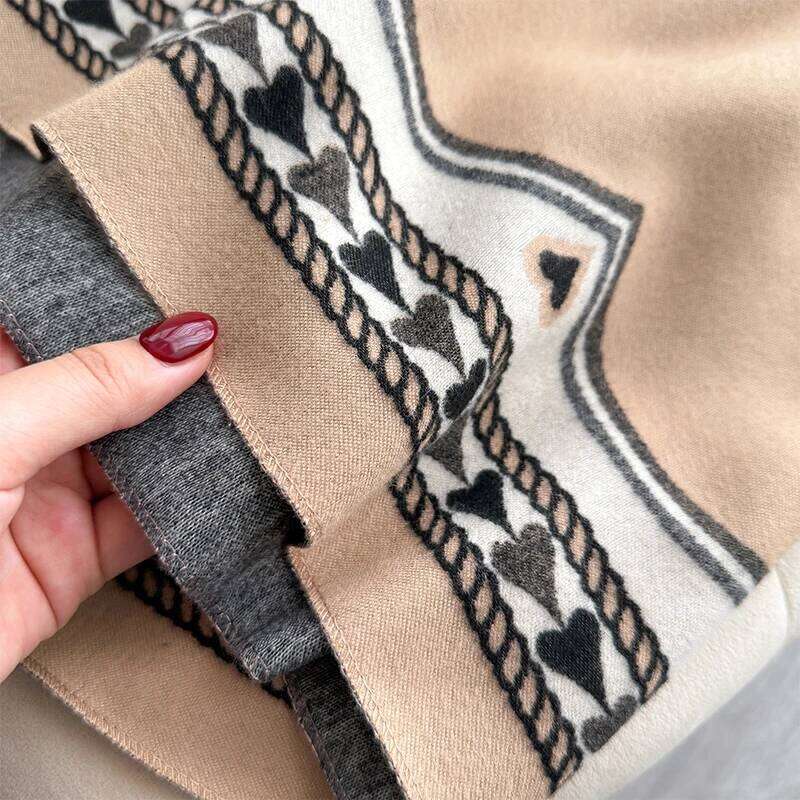 2025 New Brand Luxury Warhorse Scarf for Women Warmer Winter Cashmere Pashmina Scarves Shawls Female Thick Blanket Wraps Foulard Z260226