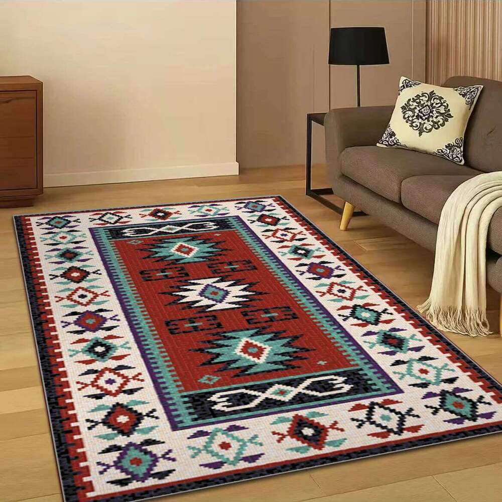 VIKAMA Europe Carpet, Living Room and Bedroom Floor Mat, Light Luxury Carpet,Study Carpet,Bedroom Soiled Foot MatHome Decor H260226