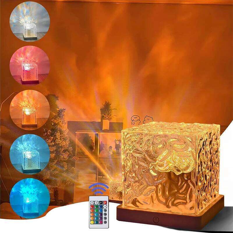 Galaxy Projector Lamp with 16 Colors Rotating Dynamic Ocean Wave Effects Romantic Remote Control Z260227