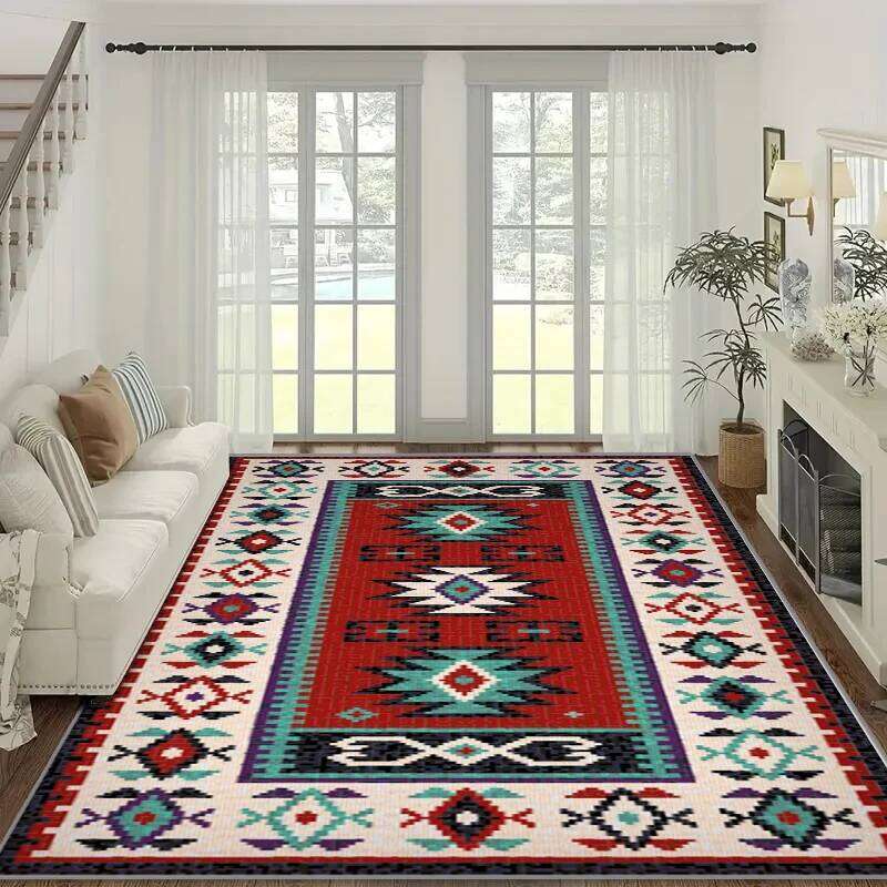 VIKAMA Europe Carpet, Living Room and Bedroom Floor Mat, Light Luxury Carpet,Study Carpet,Bedroom Soiled Foot MatHome Decor H260226