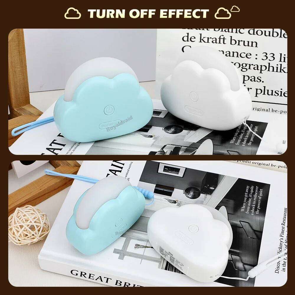 Hot Sales Cute Mini USB Wireless Adorable Cloud Shape LED Night Light For Bedroom Baby Children Creative Gift Z260227