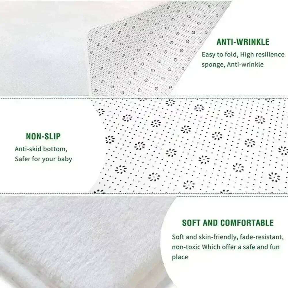Vintage Bohemian Carpet Washable Non-Slip Soft Polyester Fiber Area Rug for Bedroom, Living Room Mat Office Decor H260227 - view 4