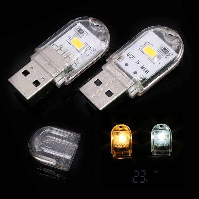 USB Plug LED For Power Bank/computer Mini Led Book Lamp Protection Night Laptop Small Reading Light Z260227