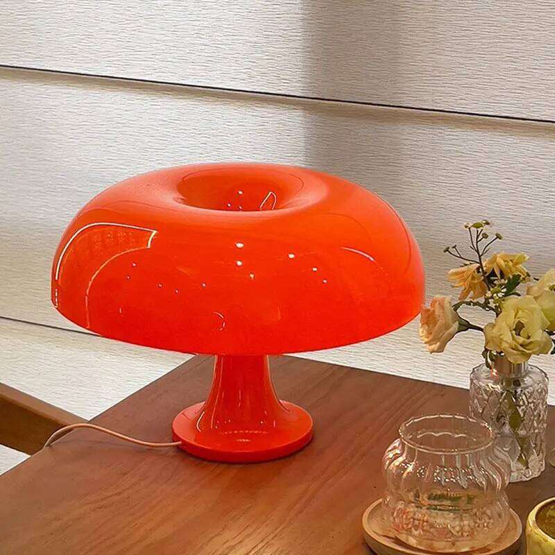Led Mushroom Table Modern Minimalist Desk Lamp, USB Powered, Three-Color Dimming, Suitable for Hotel and Bedroom Lighting. Z260227
