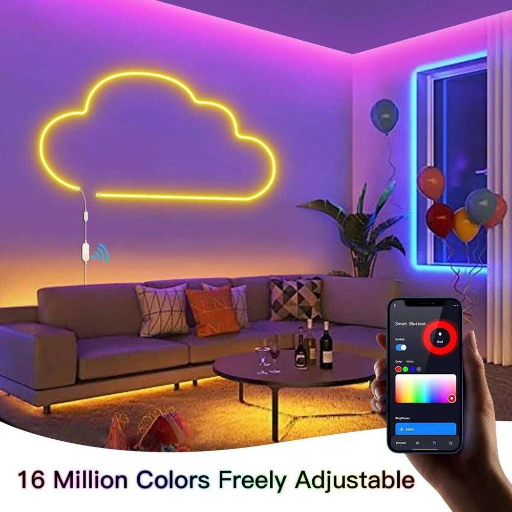 ZigBee Wifi Strip Smart Tuya Neon Light 5V USB Waterproof LED Tape With Dimmable Dimmer Home TV Backlight Decor Alexa Lamp Z260226