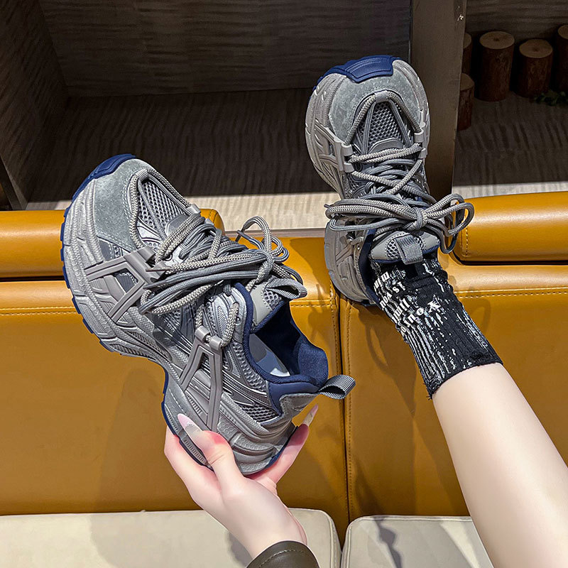 Free shipping niche for women New running dad shoes white red sier breathable outdoor casual trainers sneakers 35-40 ashoesfactory