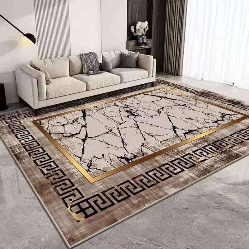VIKAMA Winter Luxury Printed Covering Living Room and Bedroom - Warmth-Enhancing Floor Mat for Home Decoration H260226