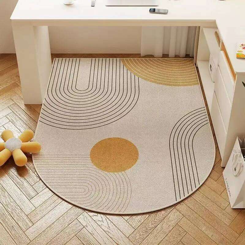 VIKAMA Cream Style High-End Desk Swivel Chair Carpet Anti-Slip And Wear-Resistant Floor Mat Home Decoration H260227 - view 6