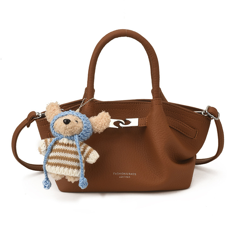 Unique texture women's handbag spring new item basket style simple shoulder crossbody bag designer bag shoulder bag luxury handbag