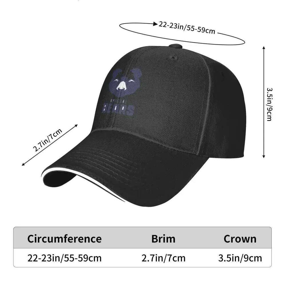 New bristol bears Baseball Cap black Streetwear Hat For Men Women's Z260226