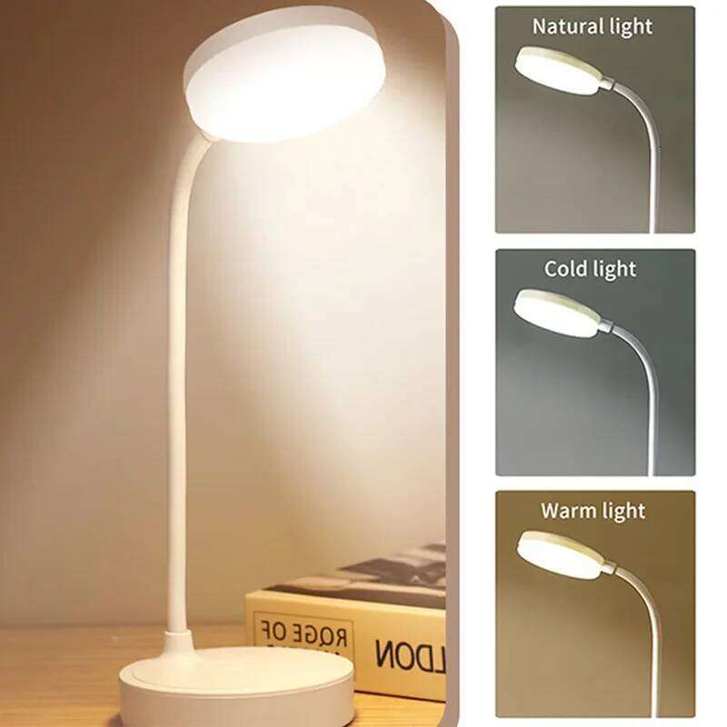 LED Table Lamps 3Levels Dimmable Wireless Led Desk Night Light USB Rechargeable Touch Lamp For Room Study Office Z260227