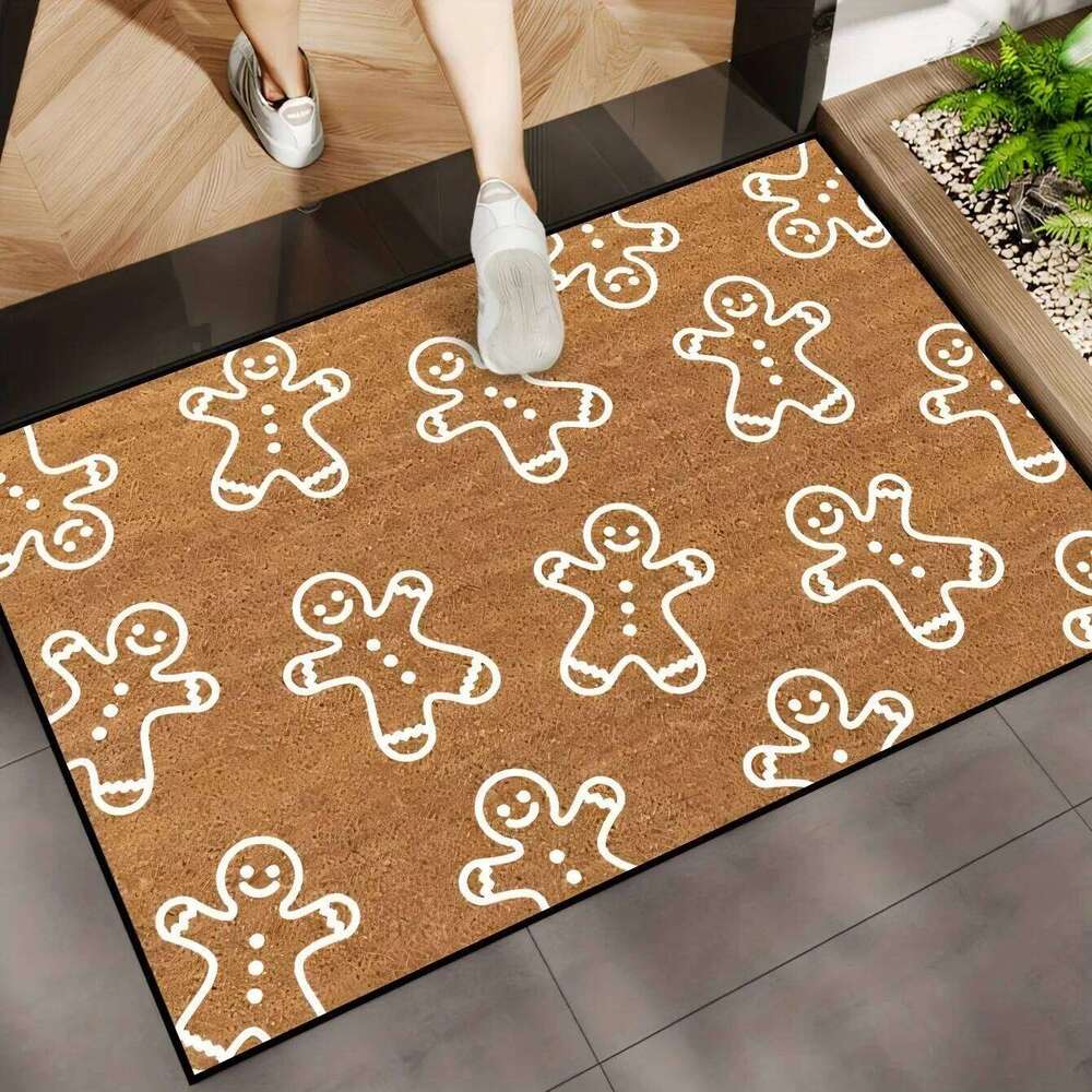 VIKAMA 20 Christmas Reindeer Doormat Kitchen Rug Indoor Outdoor Entryway Carpet Holiday Home Decor Happy New Year 2026 H260226