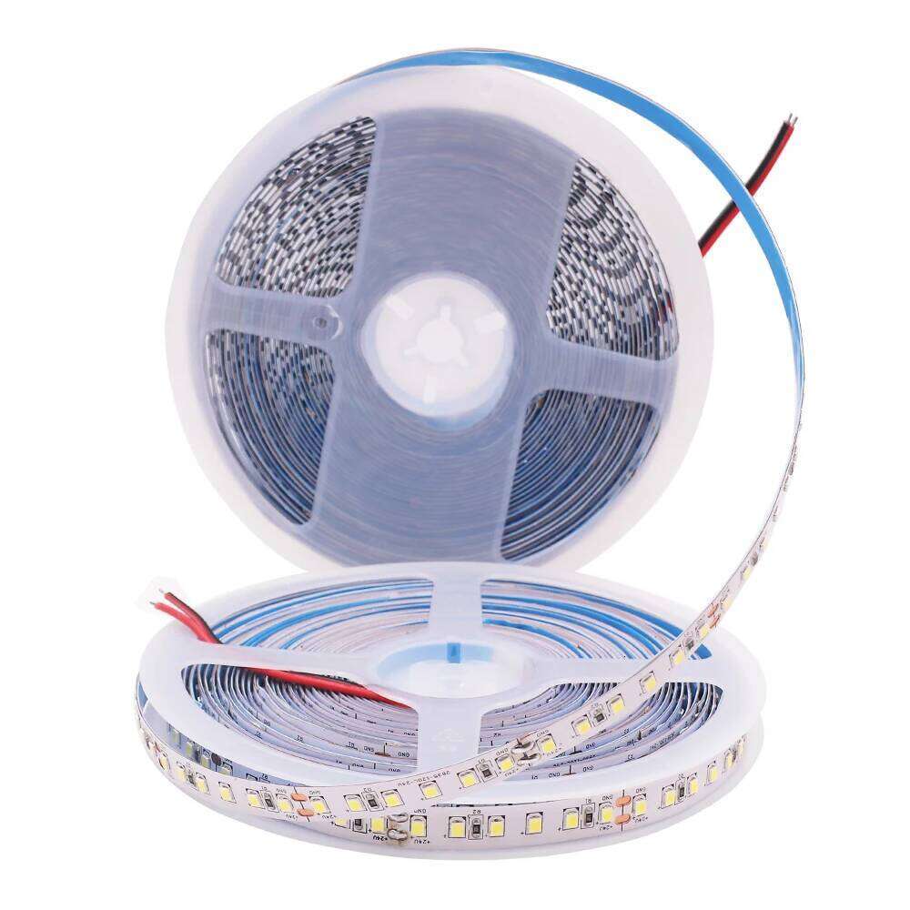 12V 24V 2835 Strip 5m 10m 15m 20m Tape Light Ribbon Flexible String 120/240/480 LED Cold Warm Natural White Home Decor Z260226