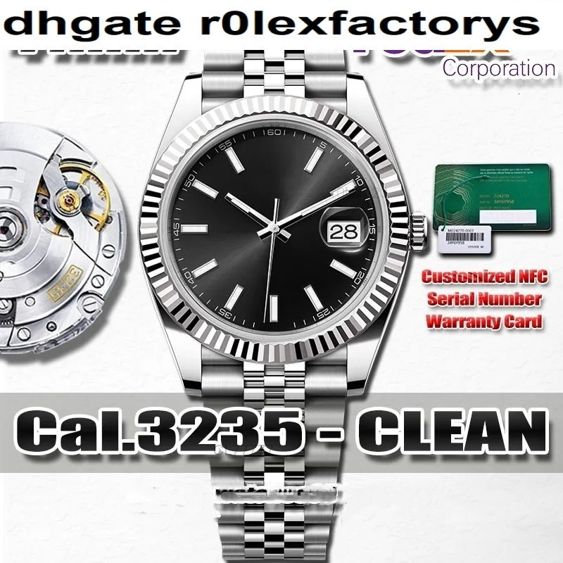 Luxury Mens Watch Designer Watches Montre de luxe Orologio di Lusso 41MM Clean Factory 3235 Automatic Movement Stainless Steel Sapphire Luminous 10ATM W91