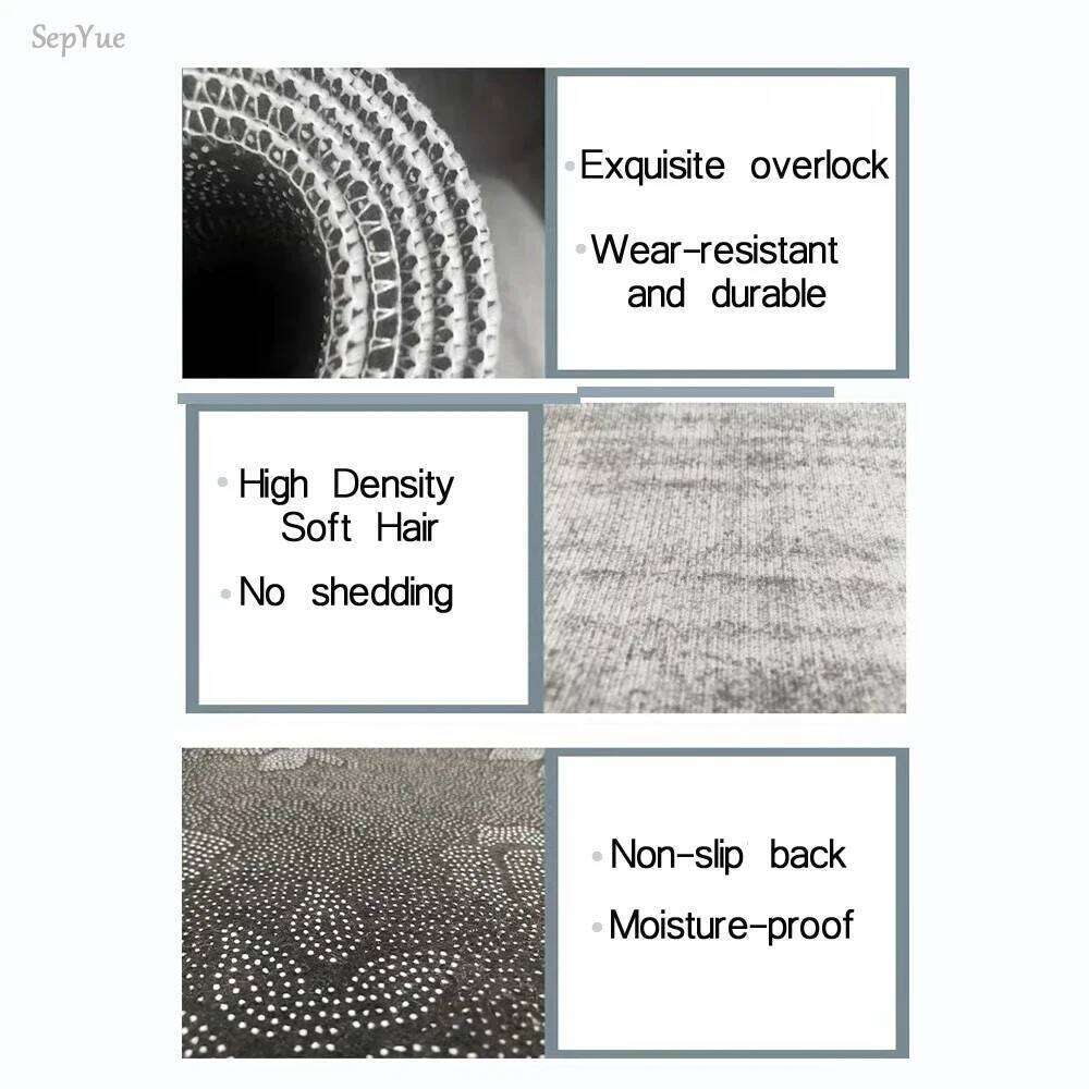 Modern Kitchen Mat Home Entrance Doormat Hallway Bedroom Living Room Decoration Floor Carpet Balcony Bathroom Anti-Slip Long Rug H260227 - view 7
