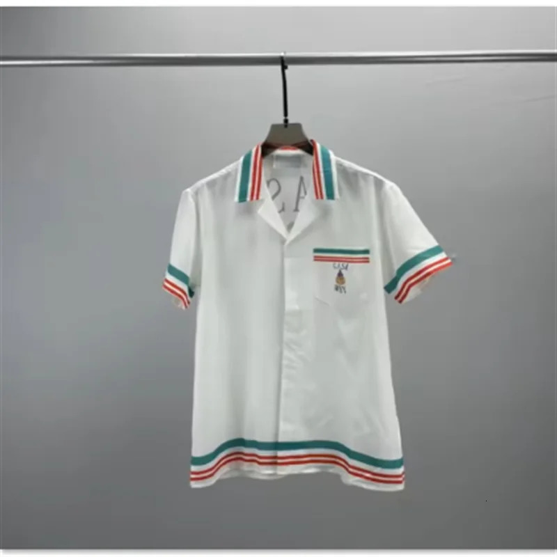 2026 mens light printed shirt mens and womens short sleeved shirt 100 fiber fashionable and comfortable casual gi260227