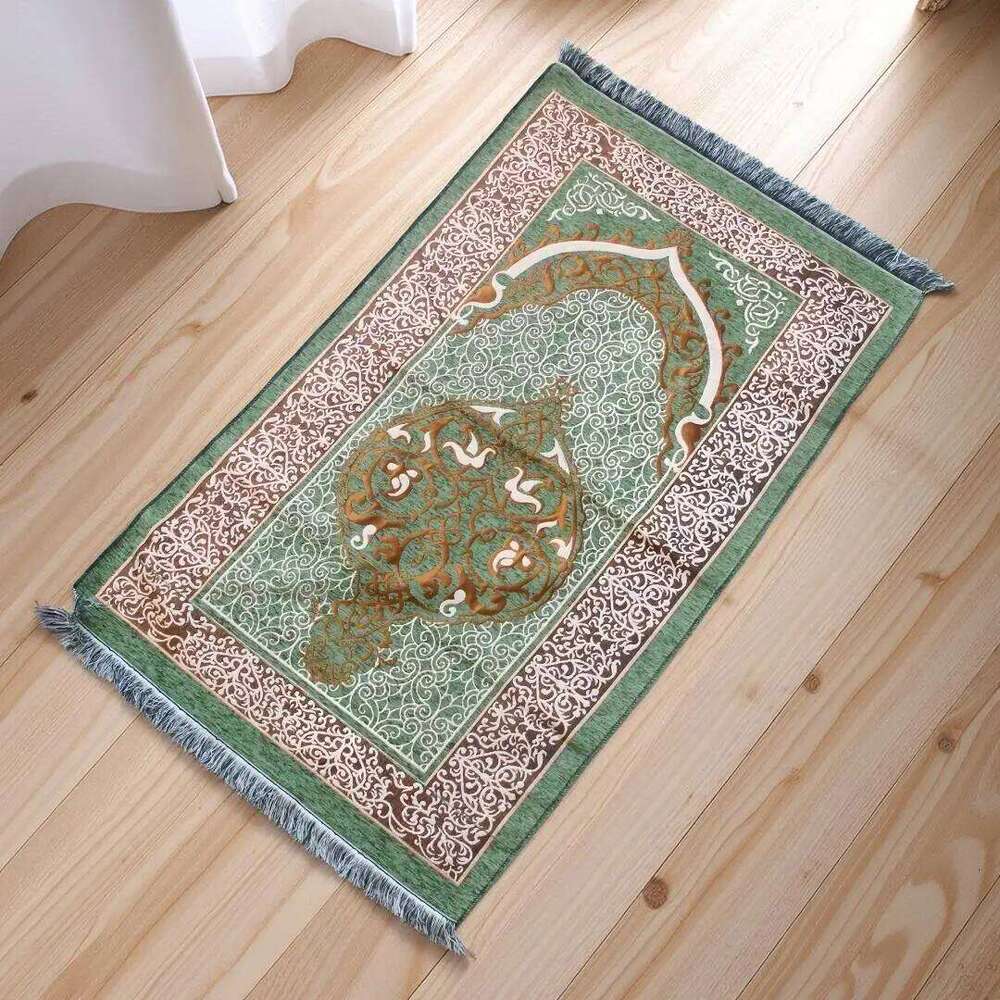 Muslim Rug Islamic Turkish Rugs Prayer for Women and Men Great Ramadan Gifts Islam Carpet Portable Muslims Mat H260226
