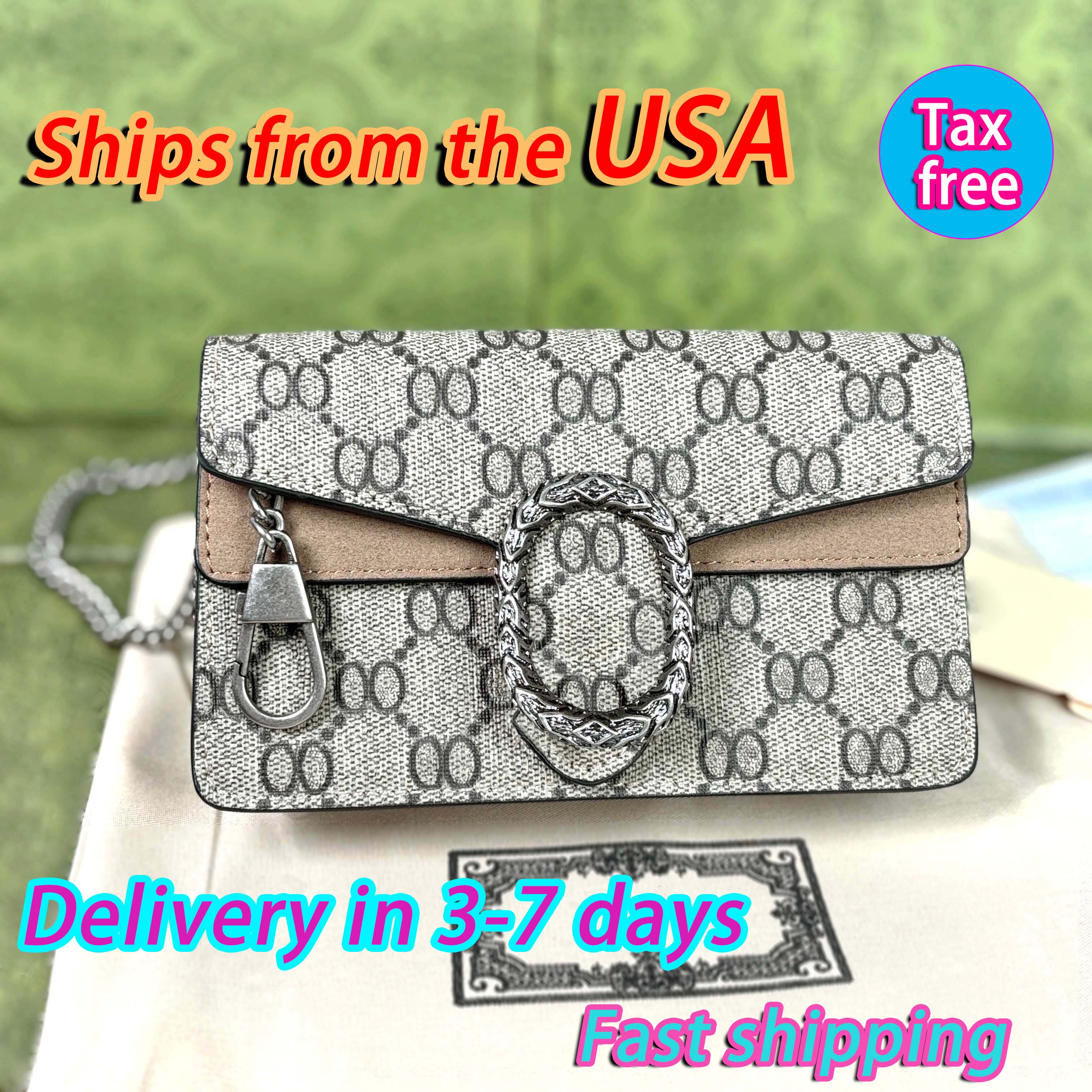 Classic Shoulder Bag Luxury bag Designer Bag High-Quality Large Capacity Camera Bag Small Square Bag Chain-Strap Casual Women's Bag Outdoor Wallet Crossbody Bag