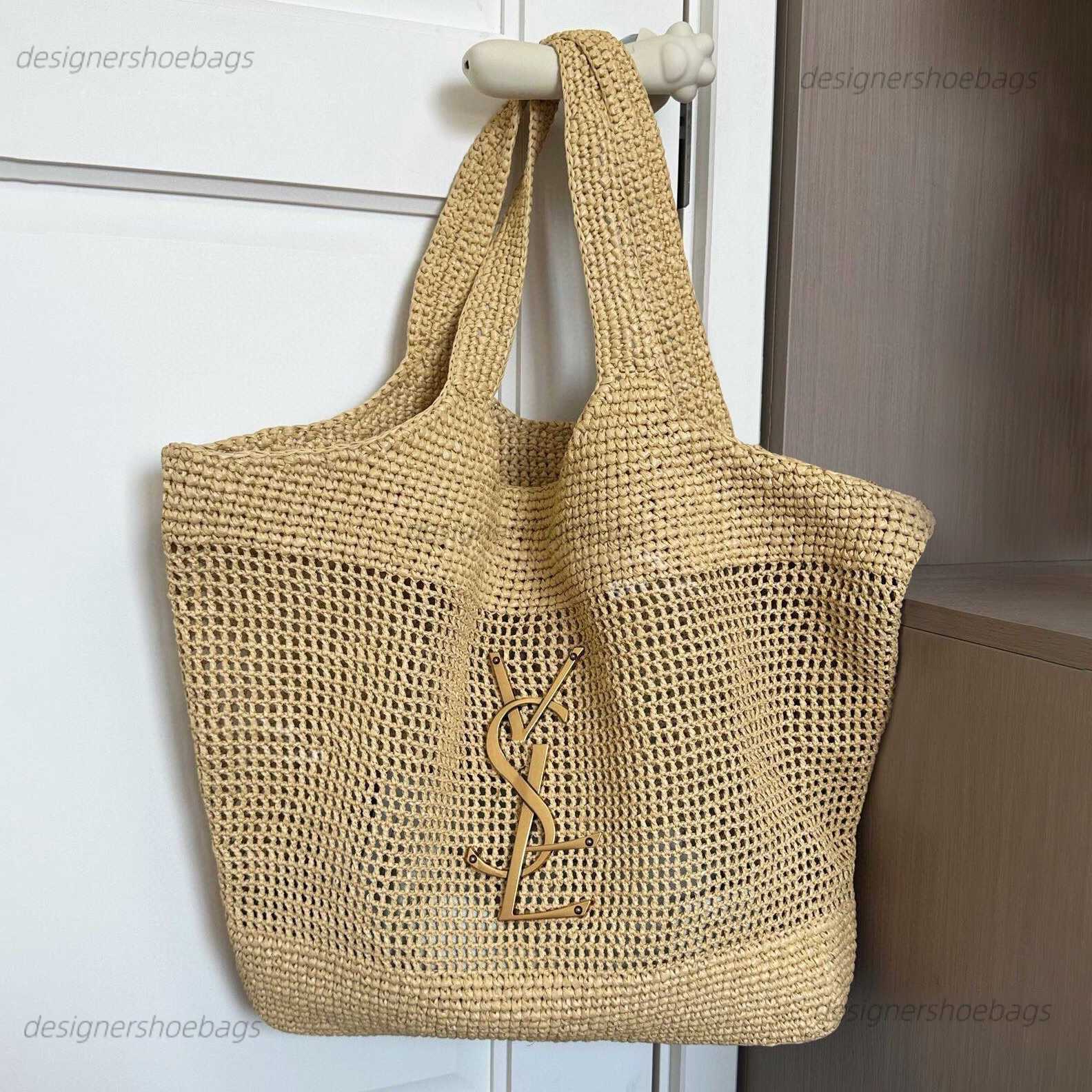Beach Bag Totes Designer Bag Summer Straw Luxury Bag Fashion Shoulder Bag Elegant Versatile Womens Handbag Letter Crochet Large Capacity Knitting Shopping Bag