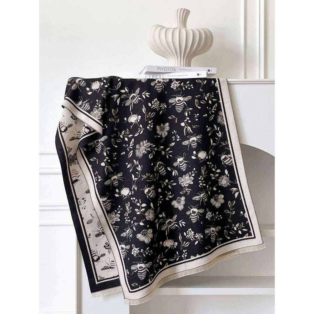 Women Winter Warm Pashmina Scarf Luxury Faux Cashmere Wraps Thick Shawl Blanket Bufanda Foulard Poncho Z260226