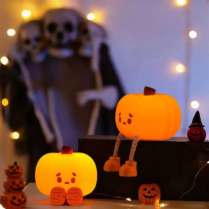 Pumpkin Night Light,Touch-sensitive dimming,30-minute timer.Ideal for festive ambiance, home decor lighting and gift-giving Z260227