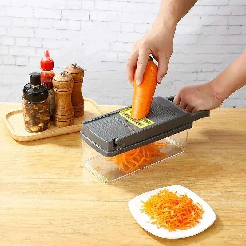 Handle Pcs Set Grate Onion Food Chopper Kitchen Vegetable Slicer Dicer Cut Potato Shredder