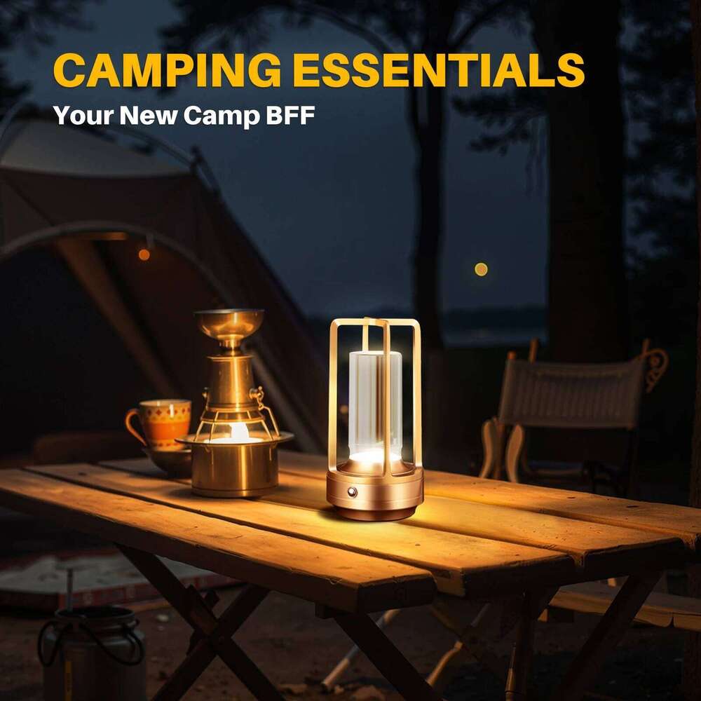 GGbingo Cordless Led Table Lamp Desk Lamps Outdoor Camping Atmosphere Light Restaurant Creative Beside Night Lights Z260227