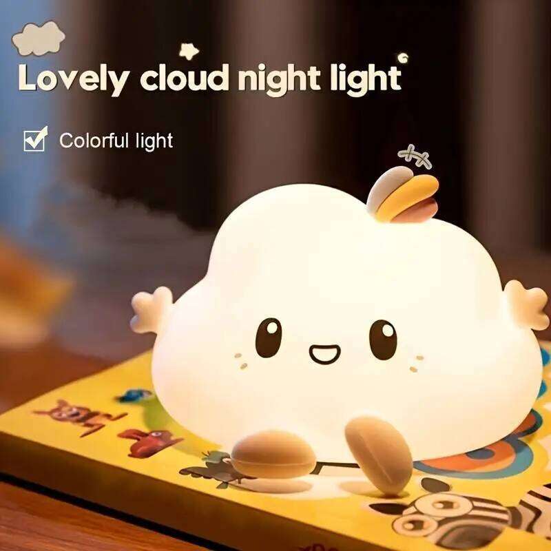 Cloud Night Light,Touch-Control Dimming, Charging & Timing ,For Home Decor, Perfect Gift Choice Z260227