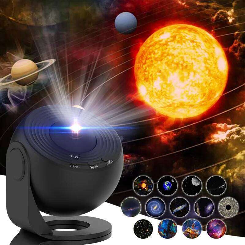 Galaxy Bedroom, 13 in 1 HD Star Light Projector, 360 Rotating Planetarium Projector with Timer for Kids Z260227