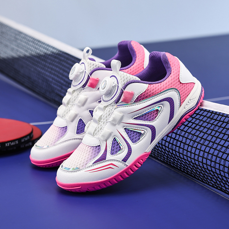 Free shipping Table tennis shoes - professional training, lightweight and anti-slip, suitable for both men and women, children's badminton shoes,