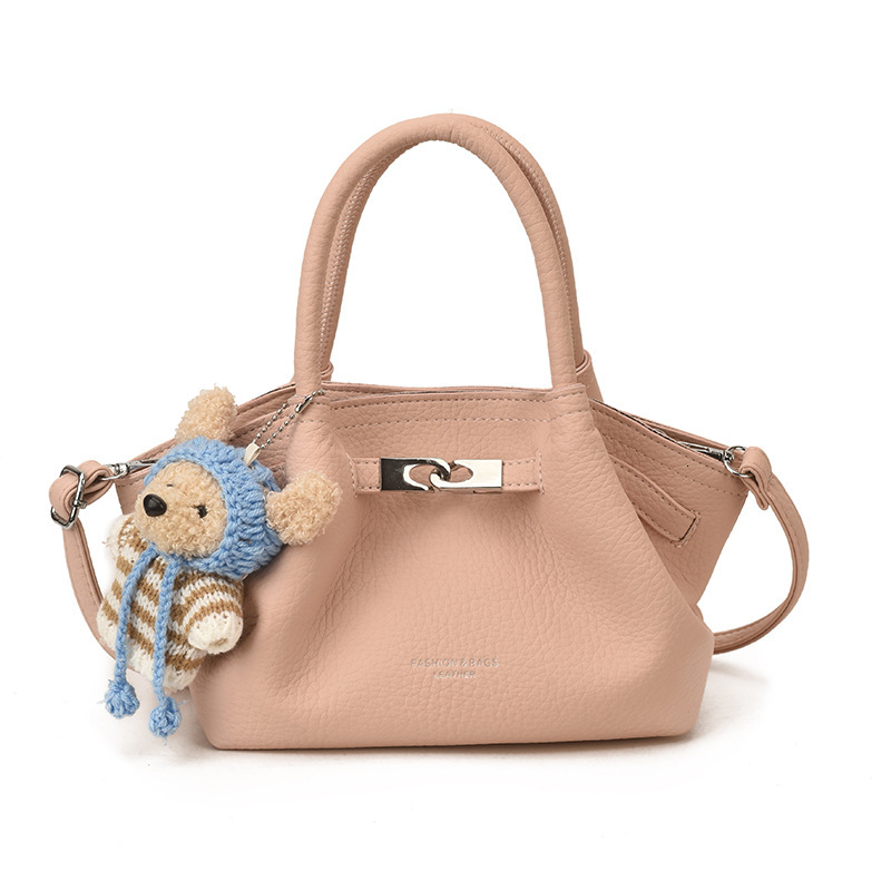 Unique texture women's handbag spring new item basket style simple shoulder crossbody bag designer bag shoulder bag luxury handbag