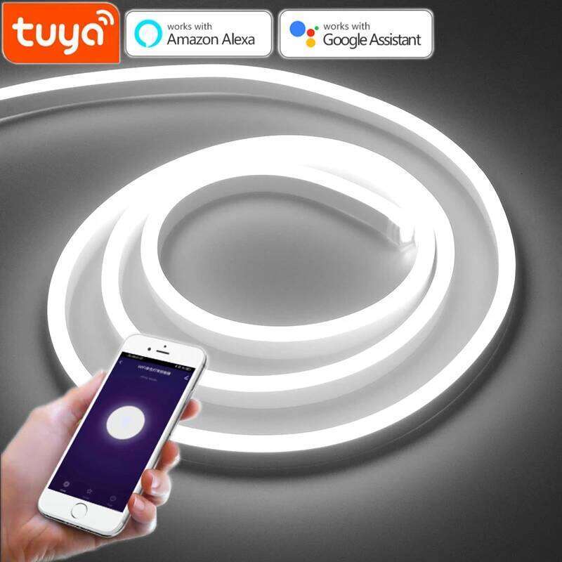 Tuya Life Neon Light Smart WIFI LED Cabinet Kitchen Lamp DC12V for Wardrobe Backlight DIY Home Decoration work with Alexa Z260226