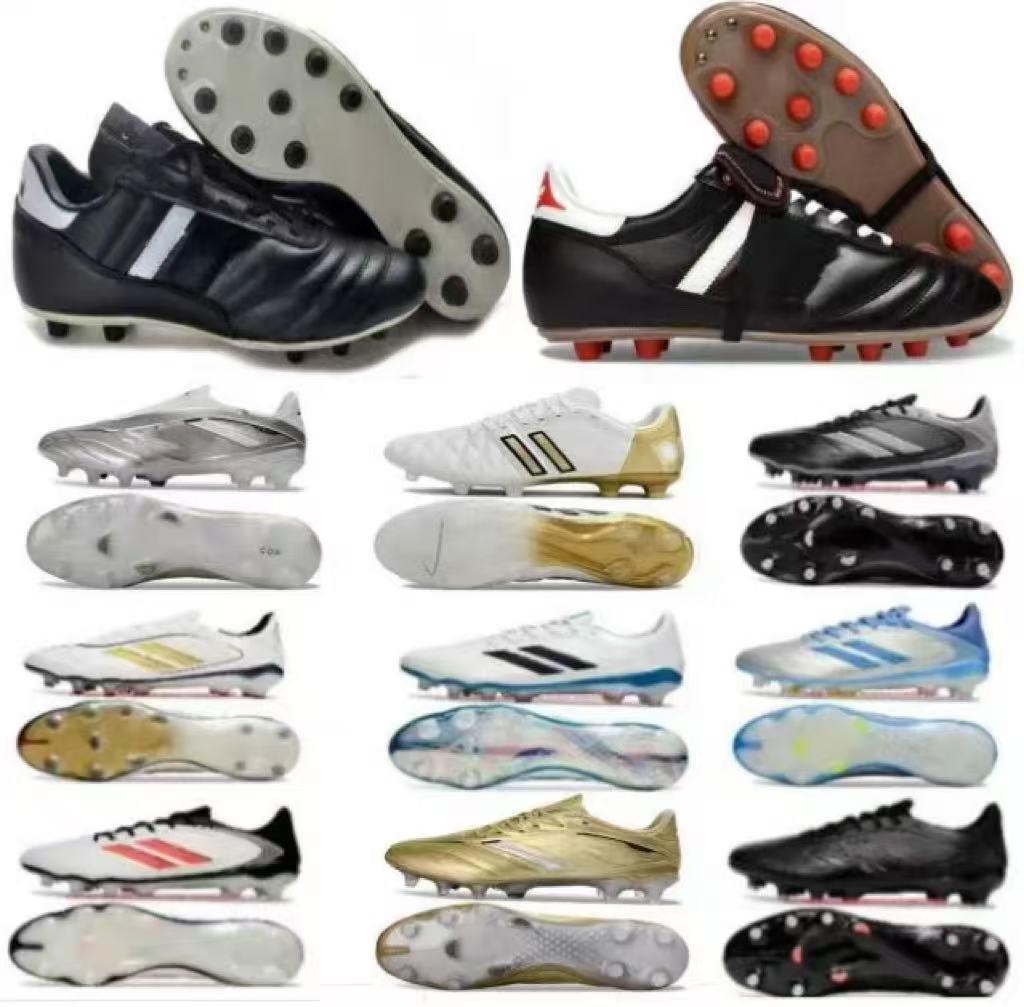 2026 Top quality C0PA FG Soccer Shoes For Men Women Football Boots Designer Cleats Golden Touch Electric Pack Emerald Tiempos Youth Outdoor Sneakers