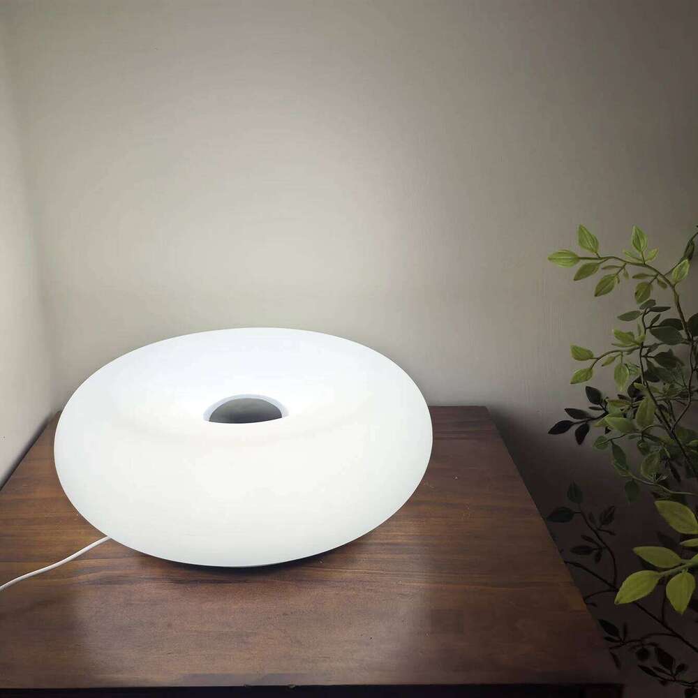 USB plug Doughnut table lamp bedroom bedside ambient light Bauhaus living dining room decorative lightNot glass Z260227