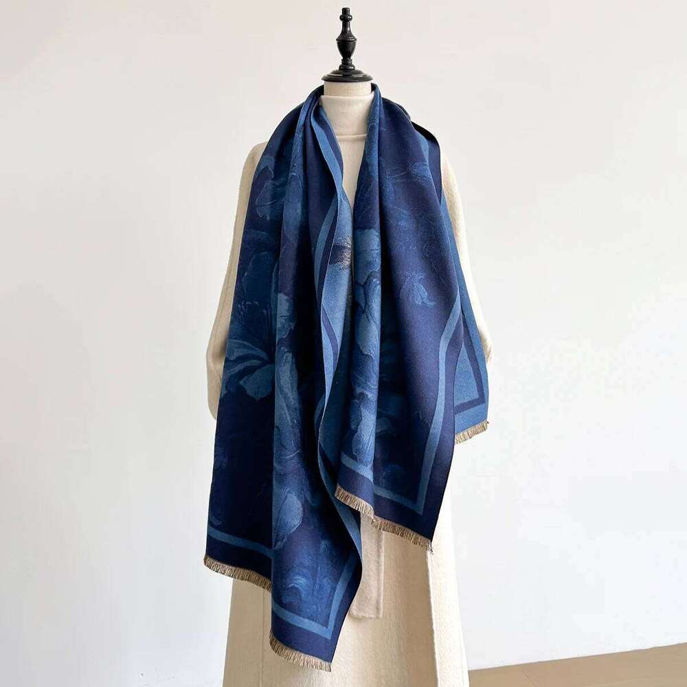 New Luxury Brand Cashmere Print Scarf for Women Winter Warm, Shawl and Wrap Style, Bandana , Female Foulard Blanket Poncho Z260226