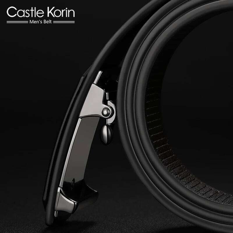 Belt For Men Leather Luxury Brand Fashion Business Top Quality Inner wear Alloy Buckle Mens Belts Z260226
