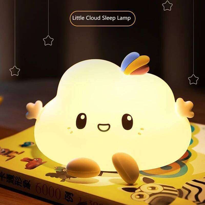Nightlight, bedside atmosphere lighting, bedroom sleep sleep, baby feeding, USB charging, pat light Z260227