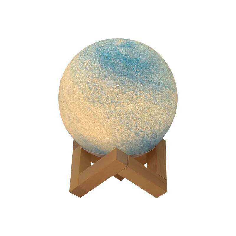 Nordic Desk Bedroom Sleep Atmosphere Bedside Glass Night Star Moon Lamp, Planet Lamp Gift Idea Z260227