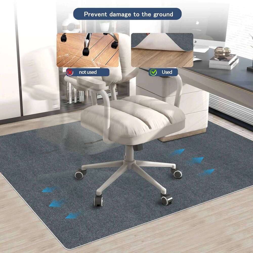 Keilymat 90x120cm chair mat work in hardwood Office Rolling Computer Gaming Chair Mat Bedroom Living Room H260226