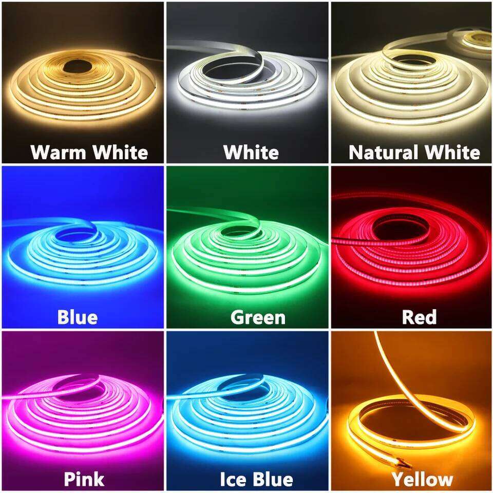5V COB Strip 320LEDs/M Touch Sensor Dimmable USB Flexible LED Ribbon Adhesive Tape DIY Mirror TV Backlight Night Light Z260226