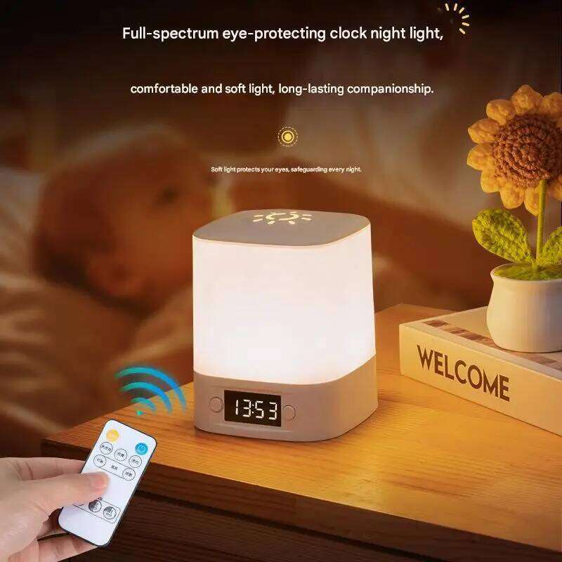 New remote control night light rechargeable table bedroom bedside evening baby feeding eye protection sleep lamp Z260227