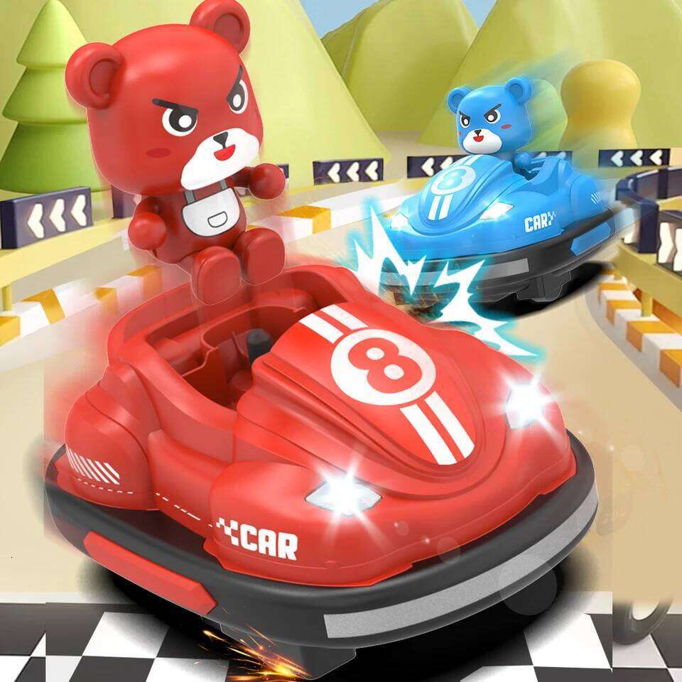 JJRC Q195 RC Battle Set Parent-child Competitive Interaction Go Kart Light music Remote Control Car Toy Gift for Kids H260227
