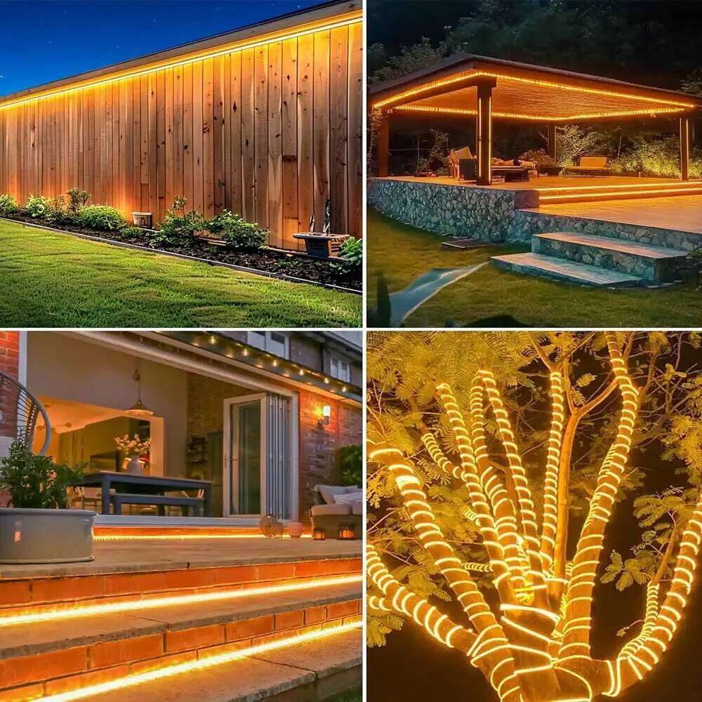 COB Solar Strips Light DC 24V Lights Waterproof 1-5M 320LEDs Density Linear Lighting For Garden Decoration Warm /White Z260226