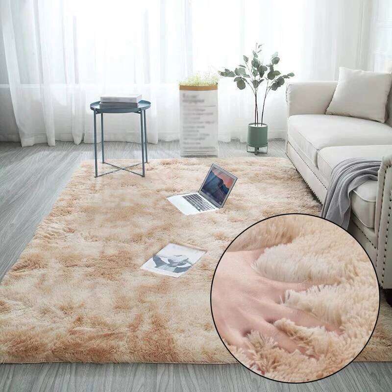 Furry Decoration Super Soft Large Area Full Carpet Floor Mat Modern Winter Thick Tea Table Rugs for Bedroom Living Room Rug H260226