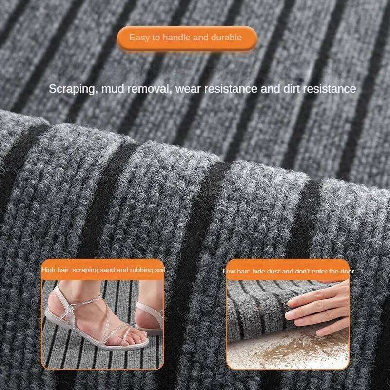 Hotel Floor Shopping Malls Supermarkets Outdoor Entrance Door Carpets Commercial Anti-slip Mats H260226